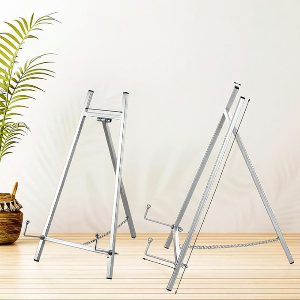 Painting Supplies - Przenośny metalowy stojak do malowania, idealny