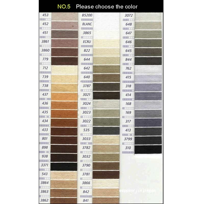 943--3726--10 sztuk nici do ha – Cotton Embroidery Thread Skeins recenzja i cena