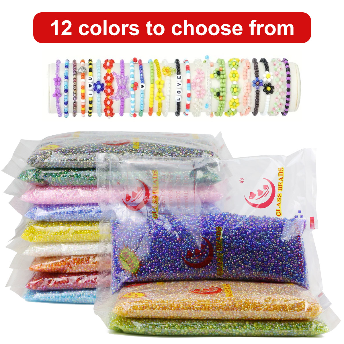 450g 2mm 3mm AB Color Charm cz – Glass Seed Beads 2Mm Jewelry Making recenzja i cena