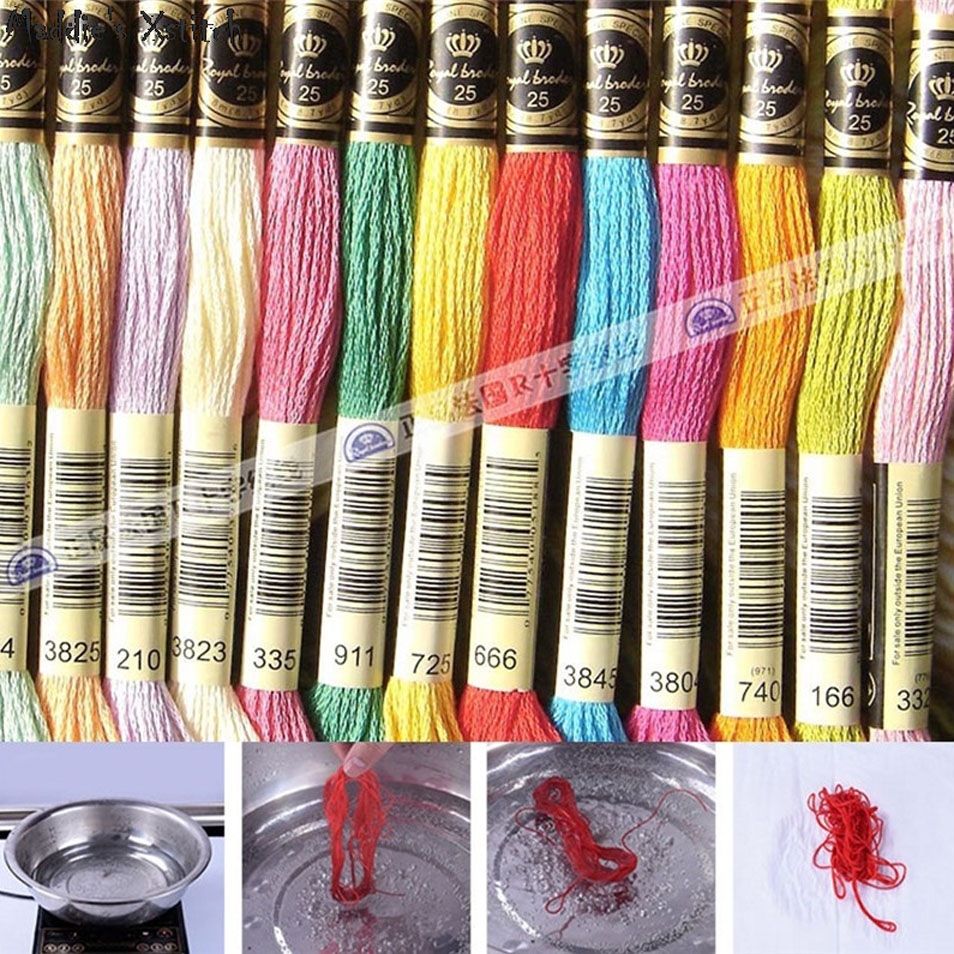 Zestawy do haftowania krzyżyko – Cotton Embroidery Thread Skeins recenzja i cena