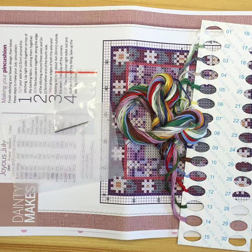 ZC170 Zestawy do haftu krzyżyk – Cotton Embroidery Thread Skeins recenzja i cena