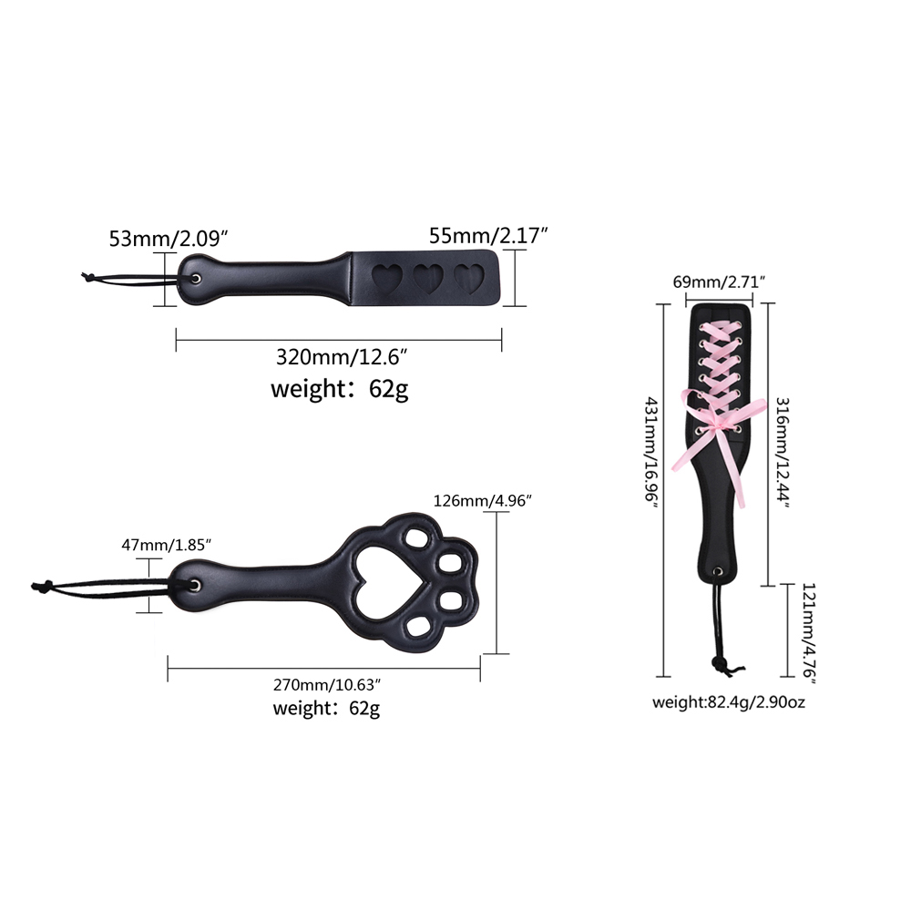 Skórzana rakietka BDSM w kszta – Craft Tools recenzja i cena