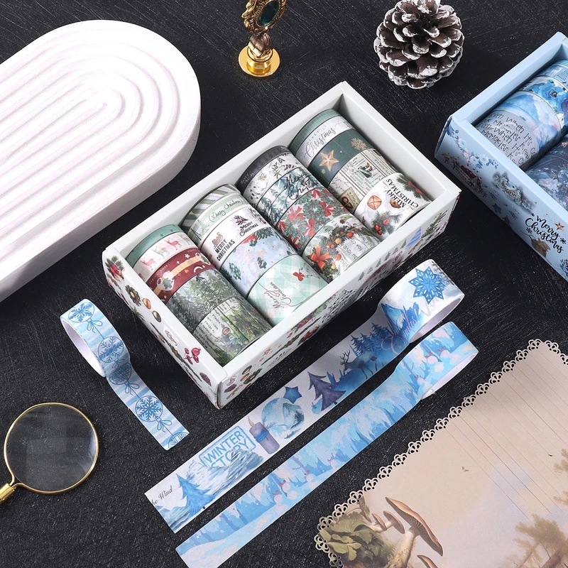 20 rolek vintage taśmy washi ś – Scrapbooking recenzja i cena