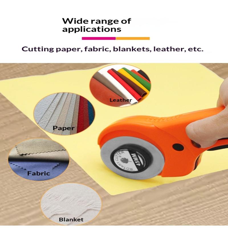 5/10 SZT. Nożyk obrotowy 45 mm – Rotary Cutter For Fabric 45Mm recenzja i cena
